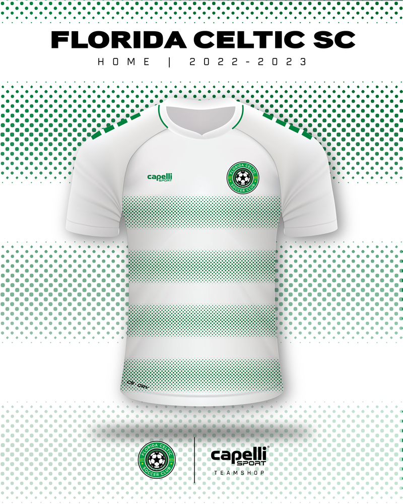 New Competitive Uniforms Released – Florida Celtic Announces Partnership  with Capelli Sport, Florida Celtic Soccer Club